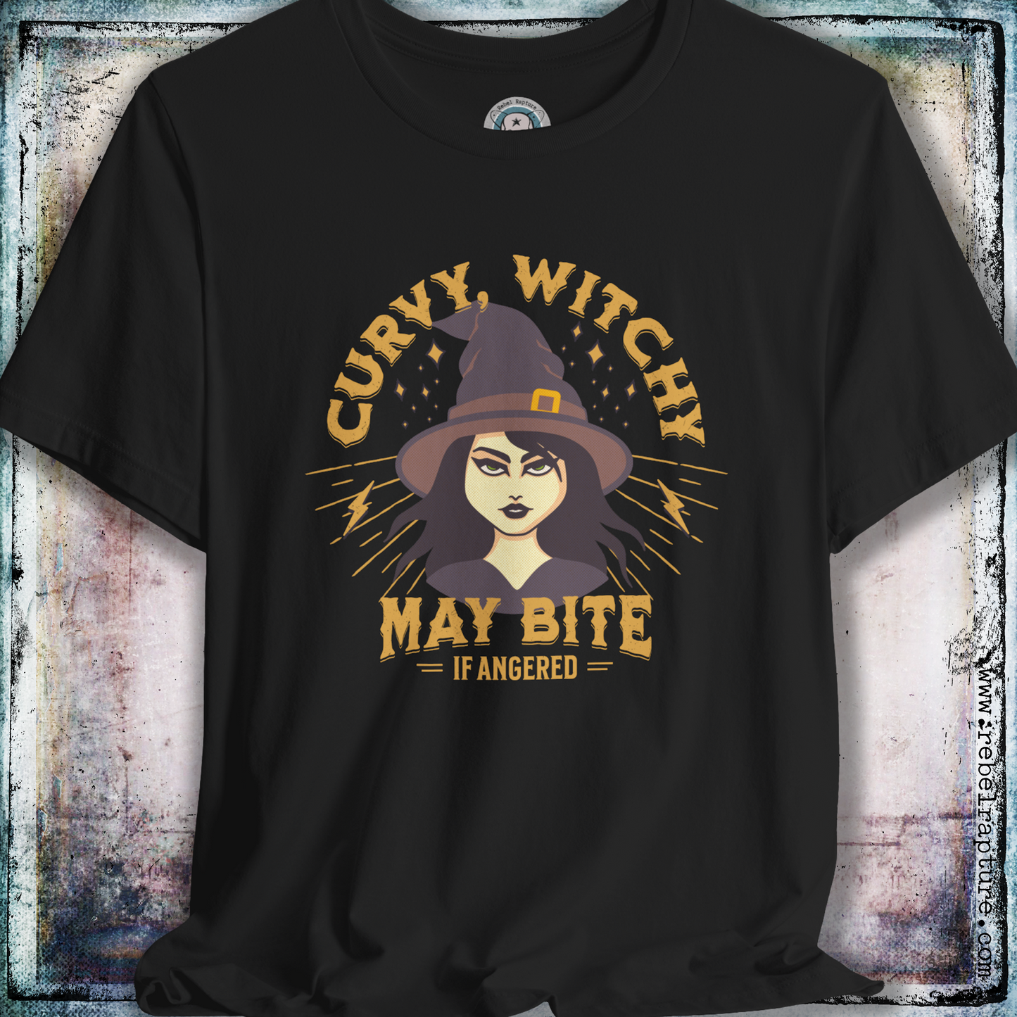 Curvy and Witchy | Funny Graphic Tee | Unisex T-Shirt