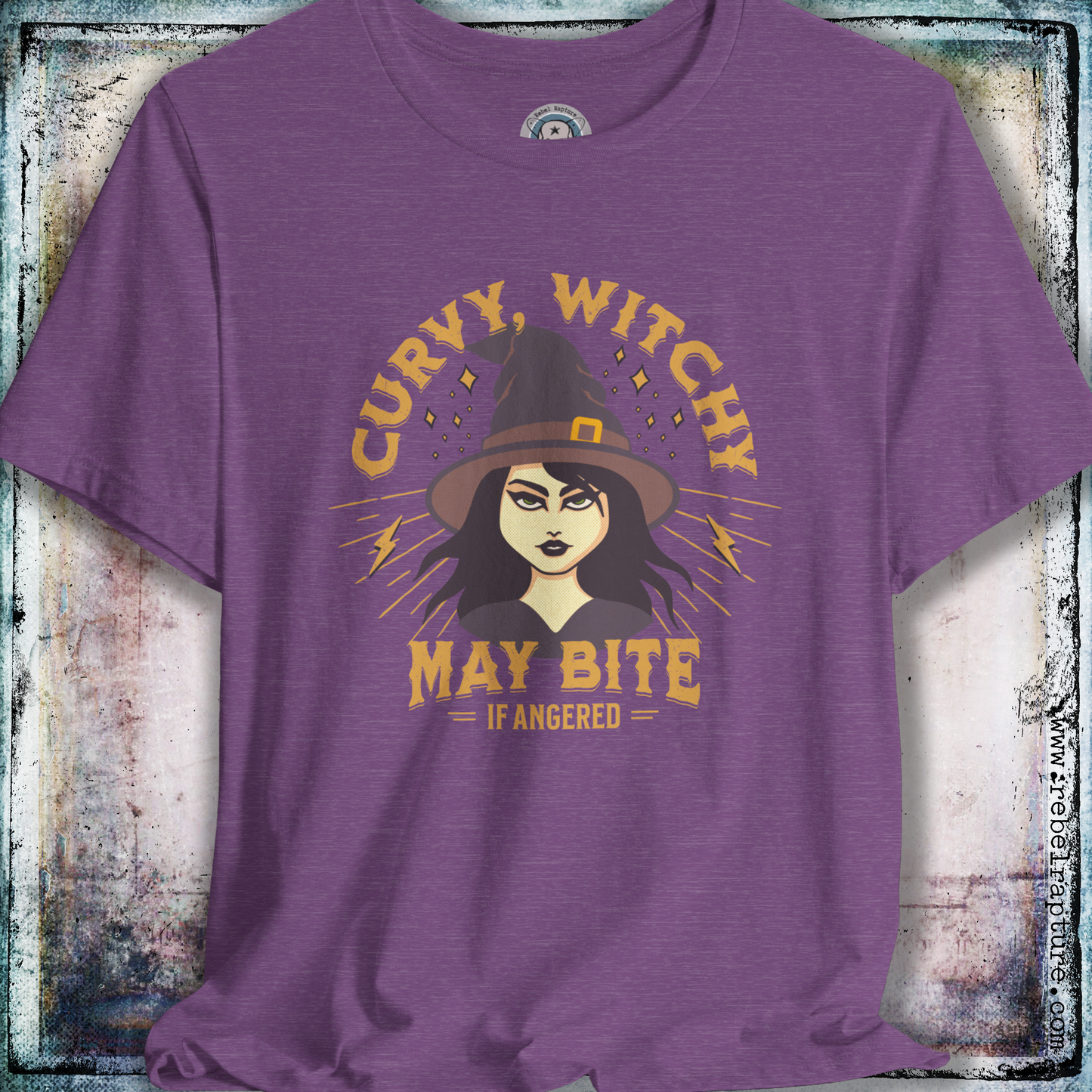 Curvy and Witchy | Funny Graphic Tee | Unisex T-Shirt
