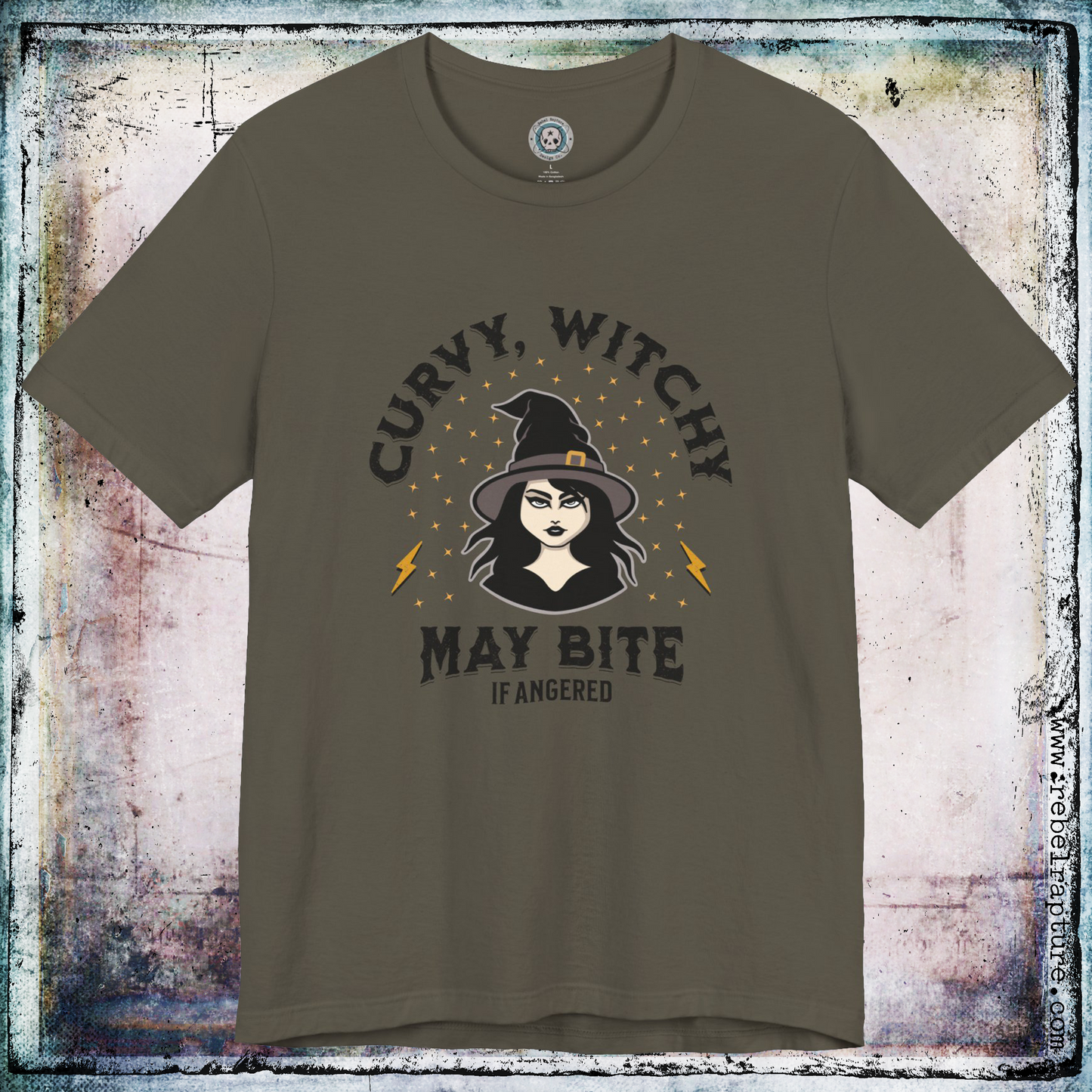 Curvy and Witchy. Unisex T-Shirt