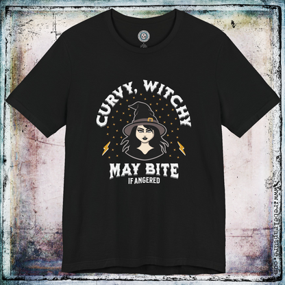 Curvy and Witchy. Unisex T-Shirt