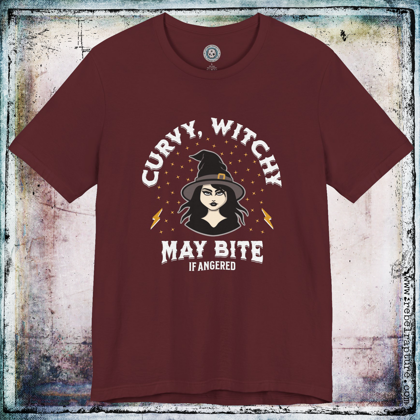 Curvy and Witchy. Unisex T-Shirt