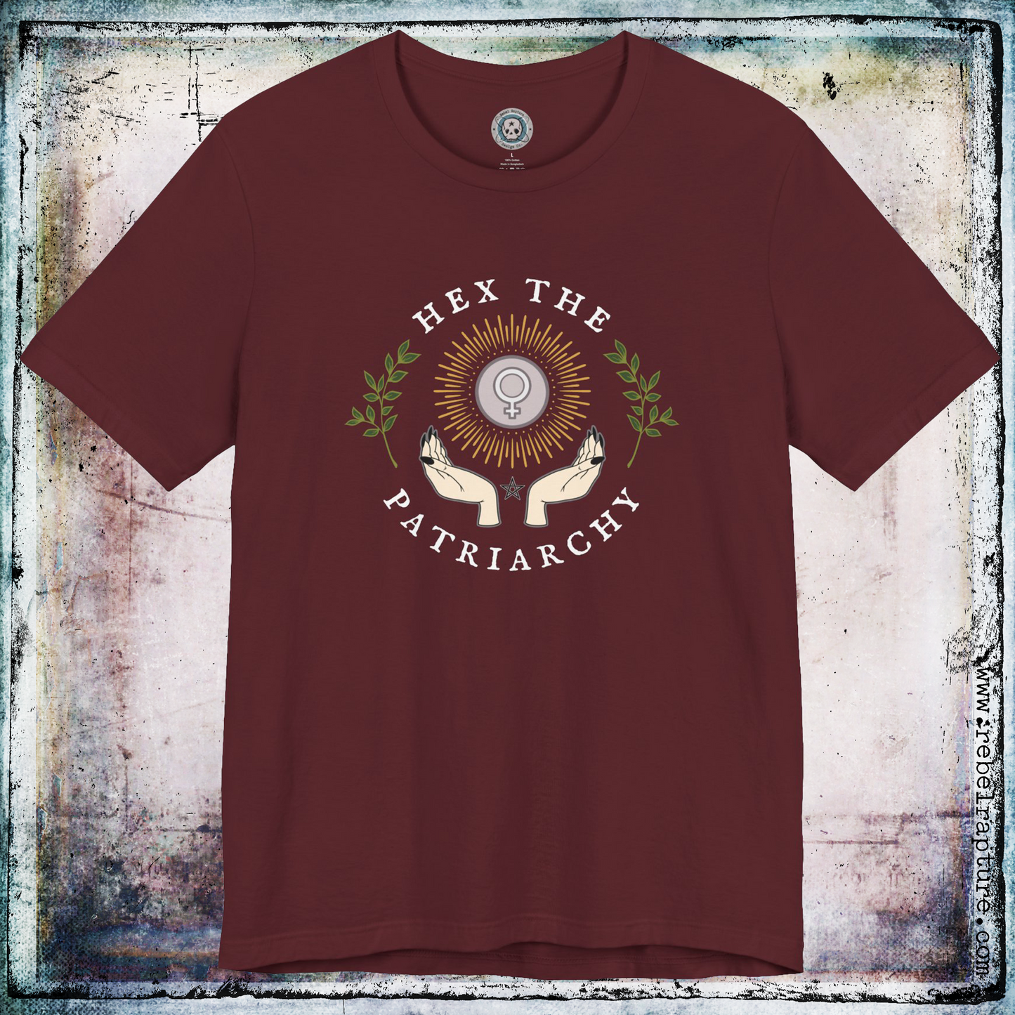 Hex The Patriarchy. Venus Symbol. Unisex T-Shirt