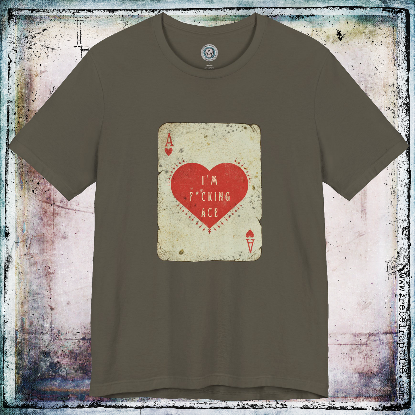 I'm Ace. Playing Card. Unisex T-Shirt