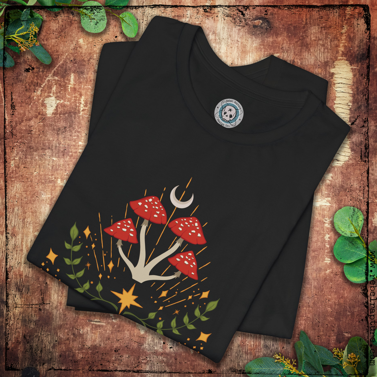 Magick Mushrooms. Unisex T-Shirt