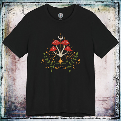 Magick Mushrooms. Unisex T-Shirt