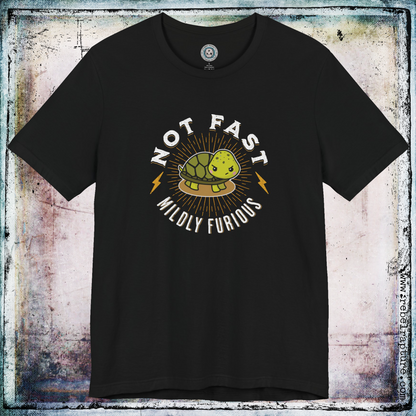 Not Fast, Mildly Furious Tortoise. Funny Design. Unisex T-Shirt