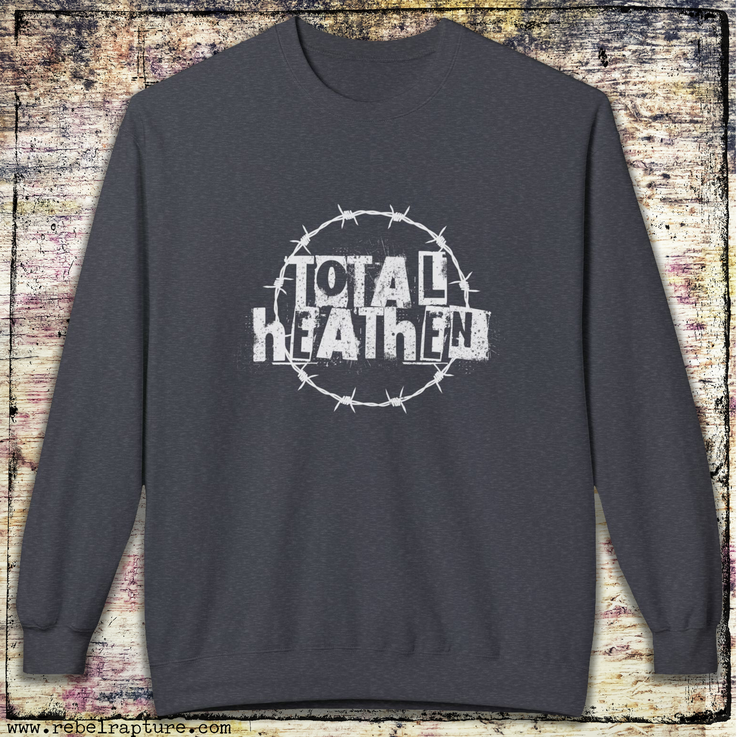 Total Heathen. Unisex Crewneck Sweatshirt