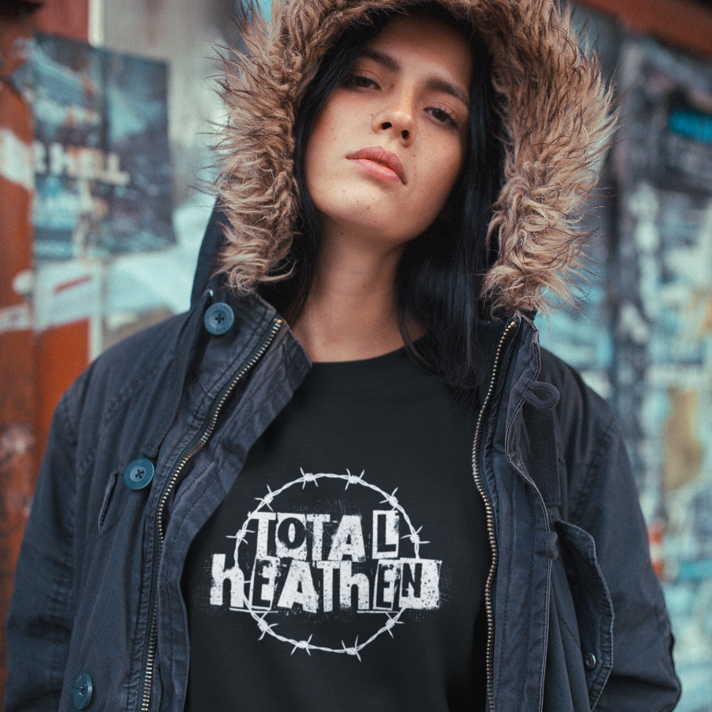 Total Heathen. Unisex Crewneck Sweatshirt