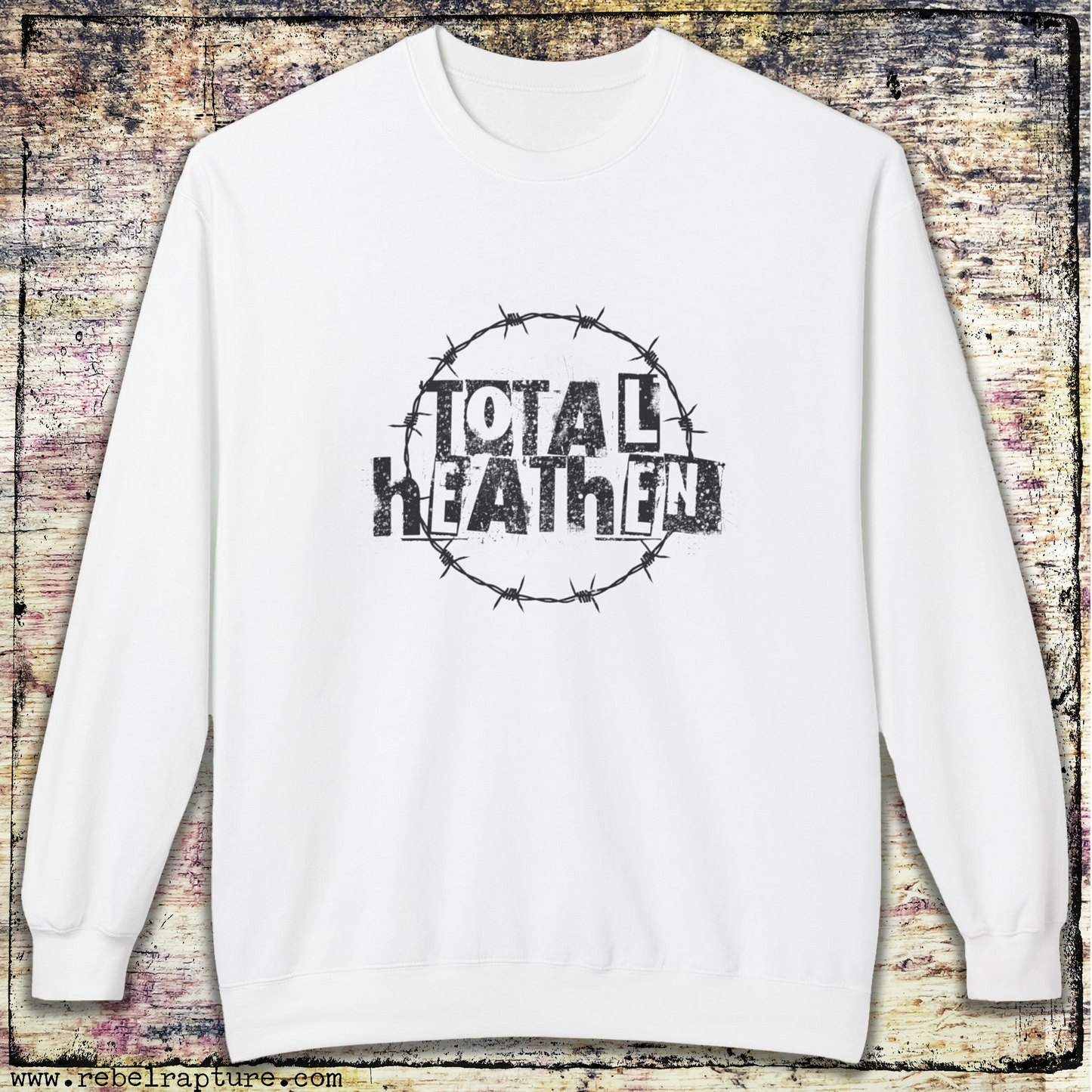 Total Heathen. Unisex Crewneck Sweatshirt