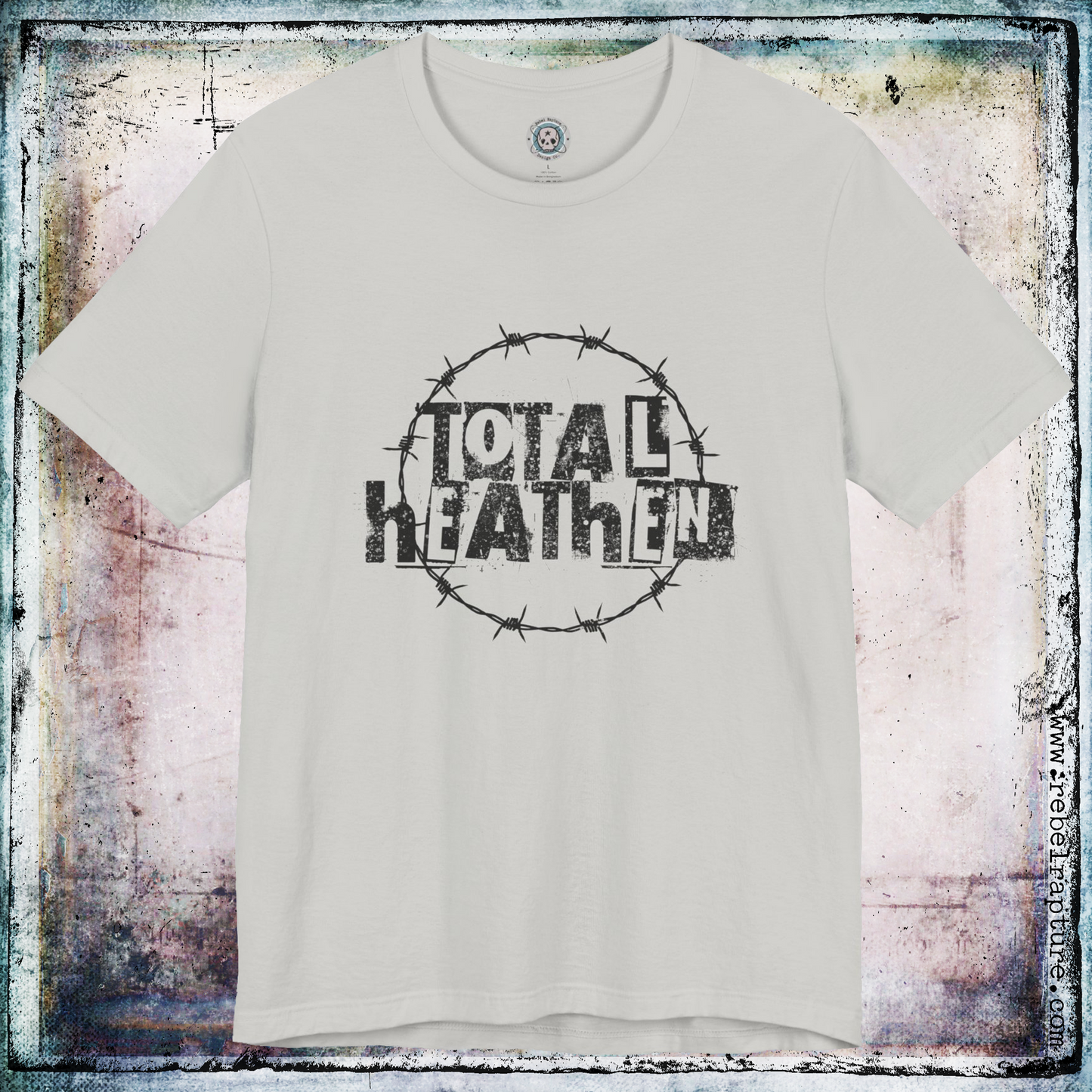 Total Heathen. Barbed Wire. Unisex T-Shirt